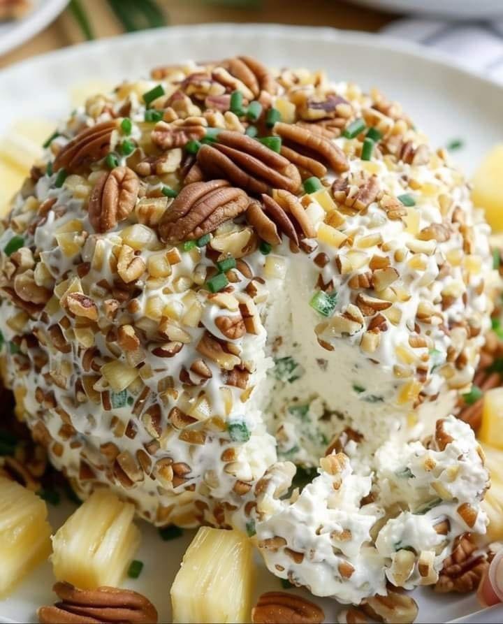 BOLA DE QUESO CON PIÑA CELESTIAL – Mejores Recetas